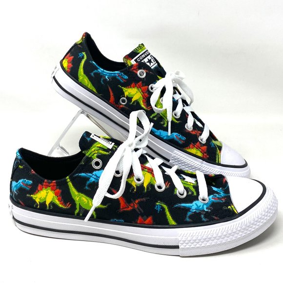 Converse Other - 💖MEGA SALE💖Converse Ctas OX Black Bleached Cyan Shoes Junior Canvas 670350C